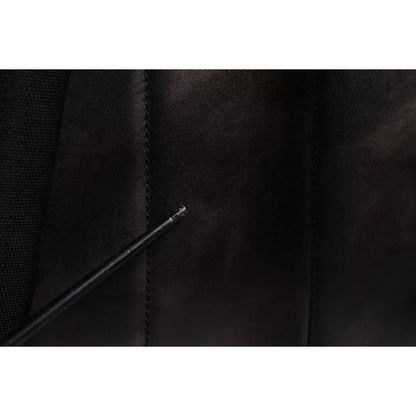 Dolce & Gabbana Bronze Leather School Travel Backpack Bag