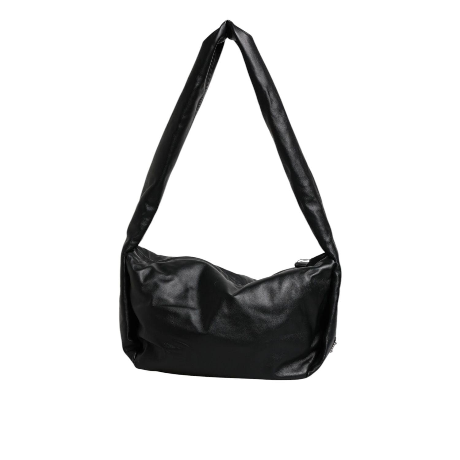 Front view with bag zipped and handles upright.
