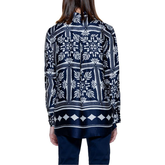 Street One Blue Viscose Shirt