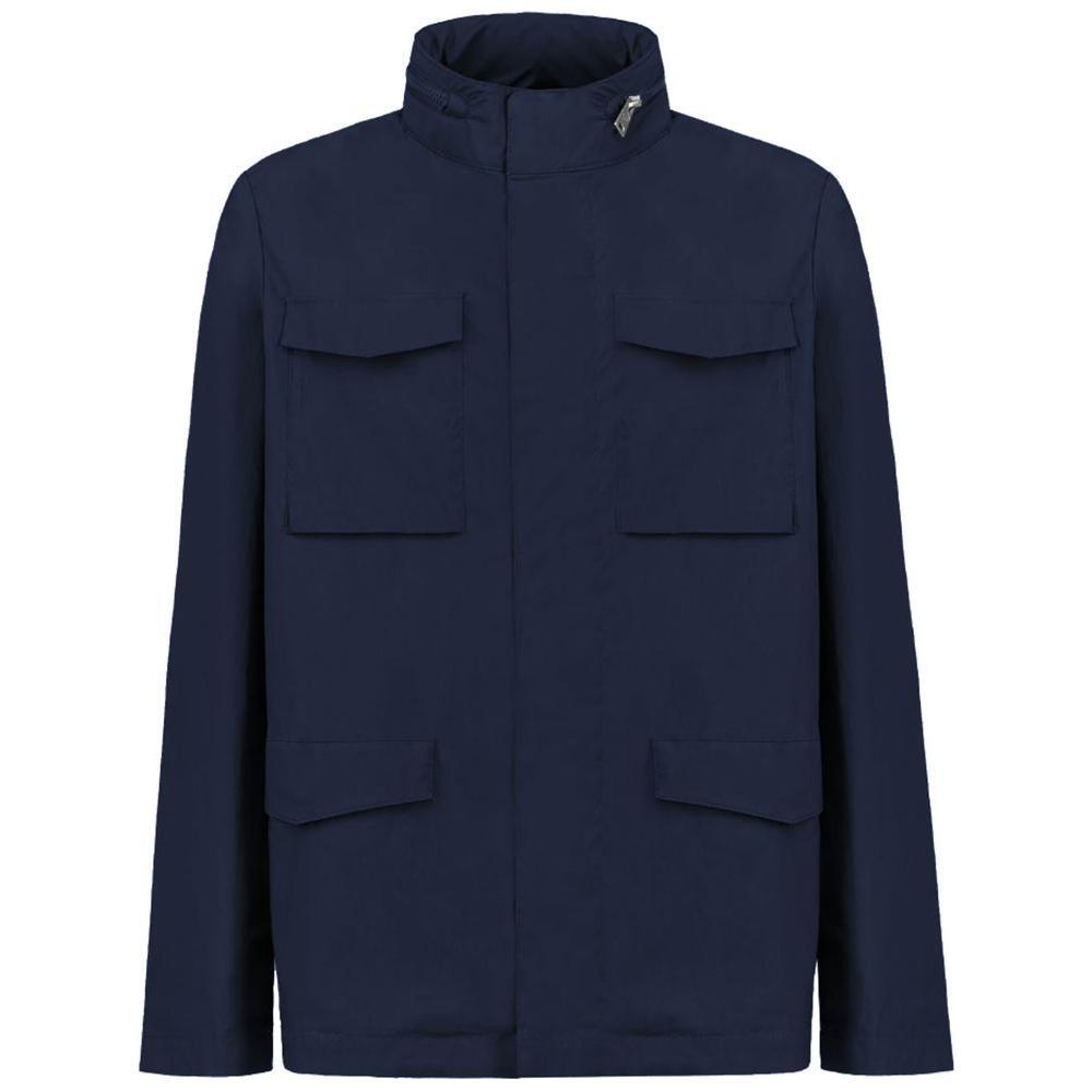 People Of Shibuya Blue Cotton Jacket