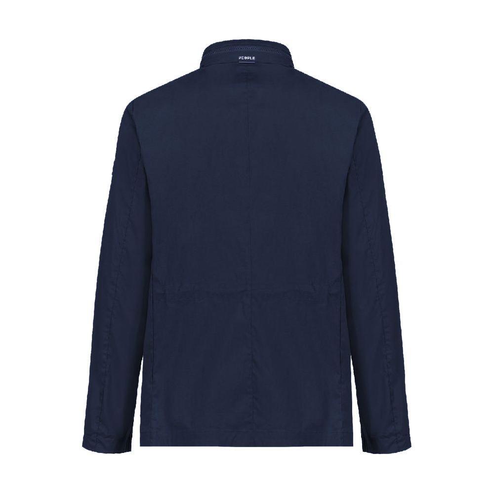 People Of Shibuya Blue Cotton Jacket