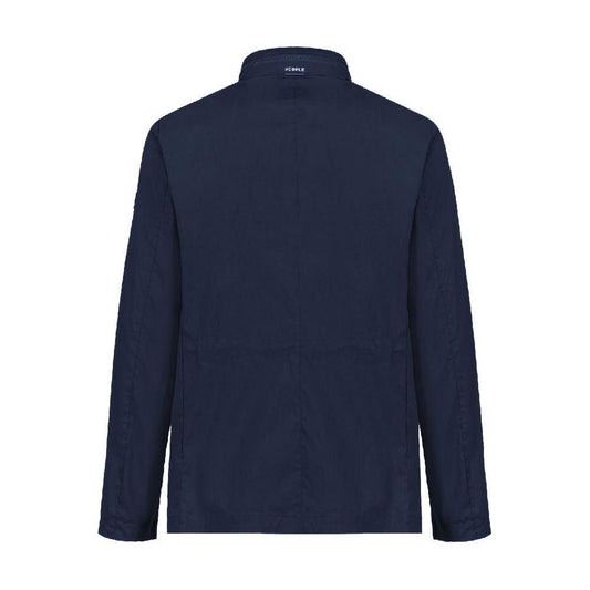 People Of Shibuya Blue Cotton Jacket