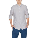 Calvin Klein Beige Linen Shirt CA-13226100127-39