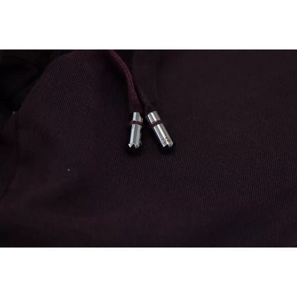Dolce & Gabbana Bordeaux Cotton Cargo Jogger Sweatpants Pants