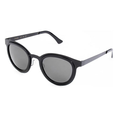 LGR Black Stainless Steel Sunglasses