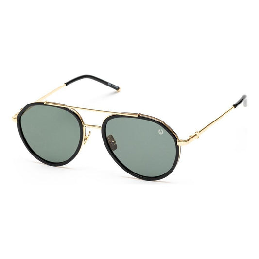 Belstaff Gold Stainless Steel Sunglasses BEROADMASTERIINEGROAC