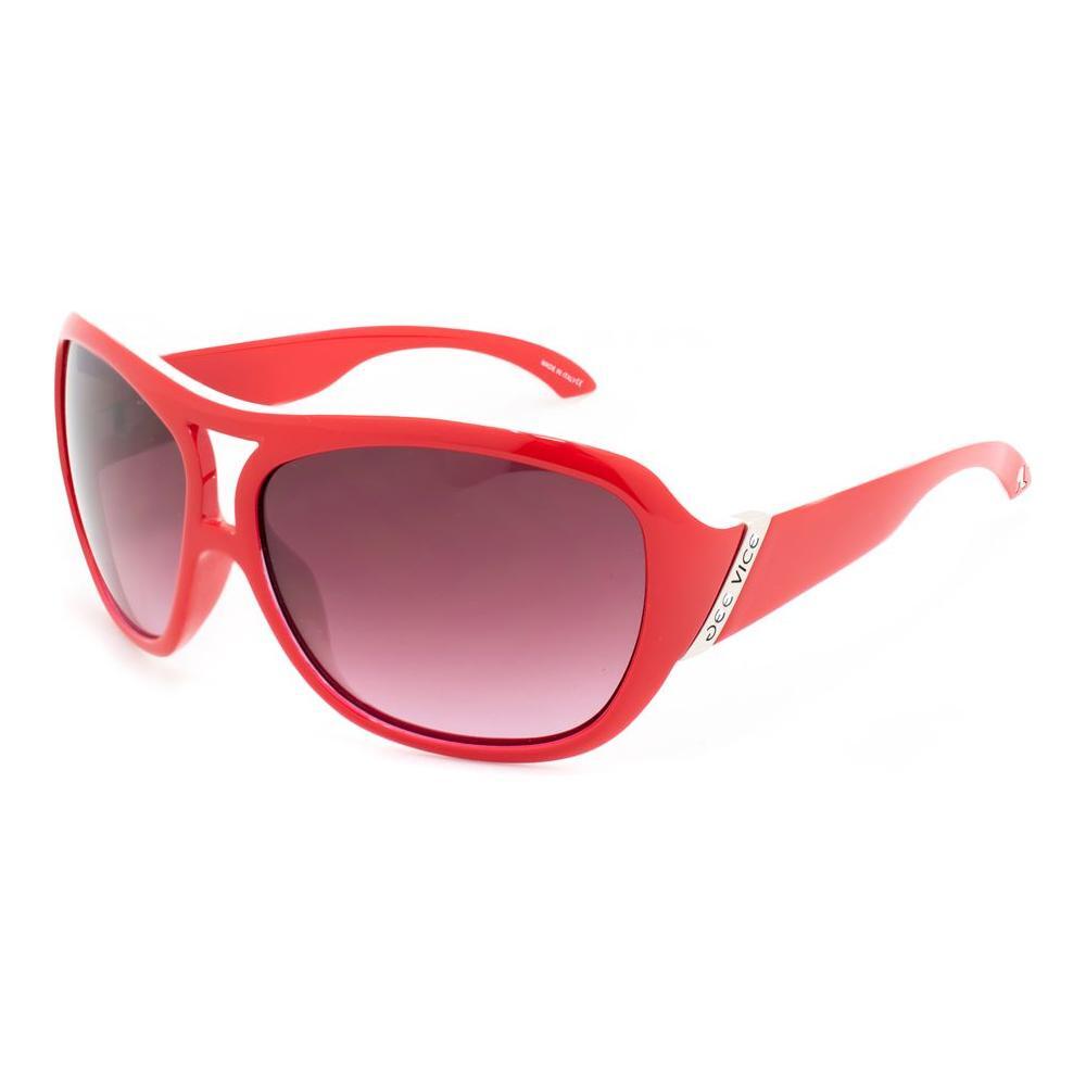 Jee Vice Red Acetate Sunglasses