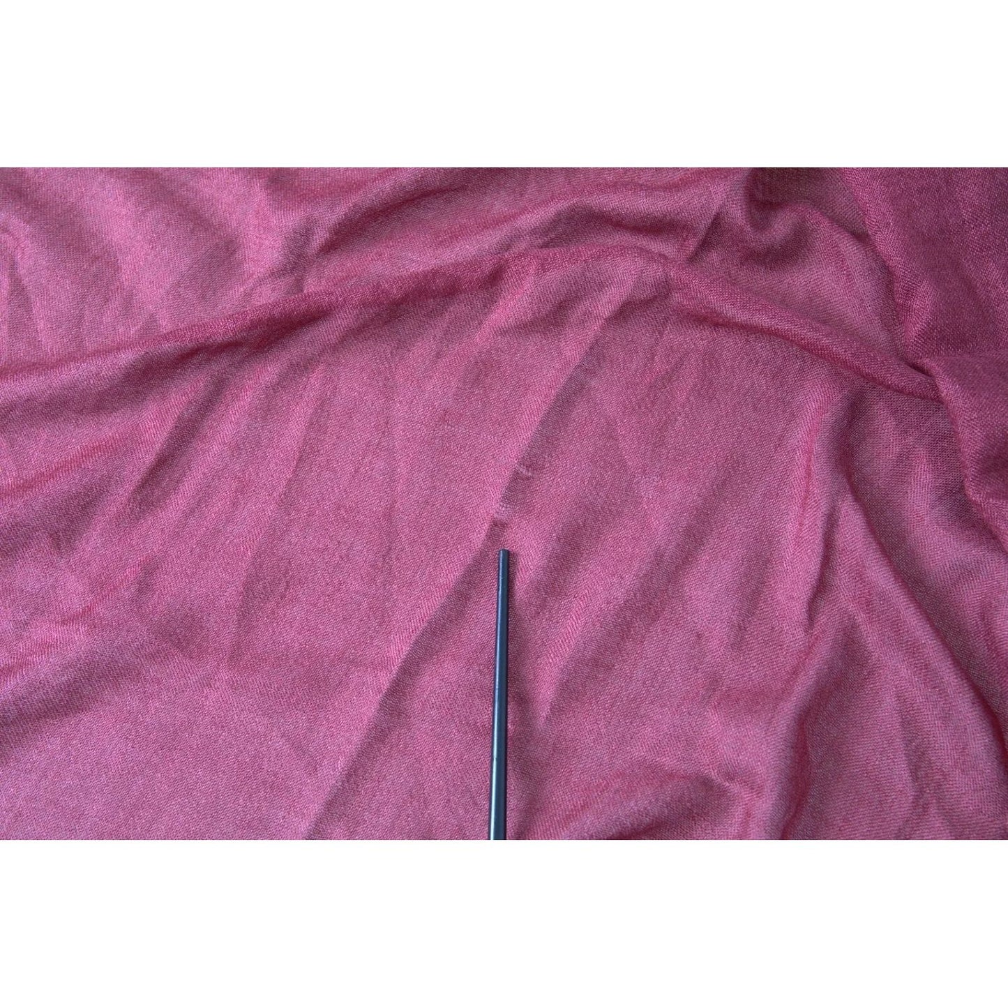 Dolce & Gabbana Maroon Cashmere Knit Wrap Shawl Fringe Scarf