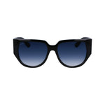 Ferragamo Black Bio Injected Sunglasses FESF1088SE001AC