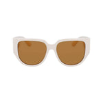 Ferragamo White Bio Injected Sunglasses