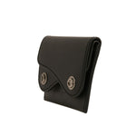 Dolce & Gabbana Black Leather Card Case Keychain Key Holder SMY10626