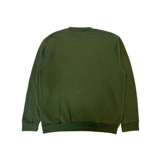 Cavalli Class Green Polyester Men Hoodie