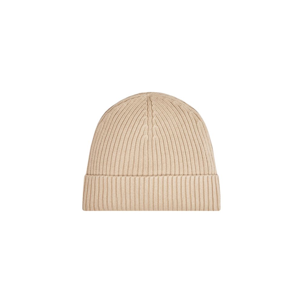 Calvin Klein Beige Organic Cotton Cap (Baseball Hat)