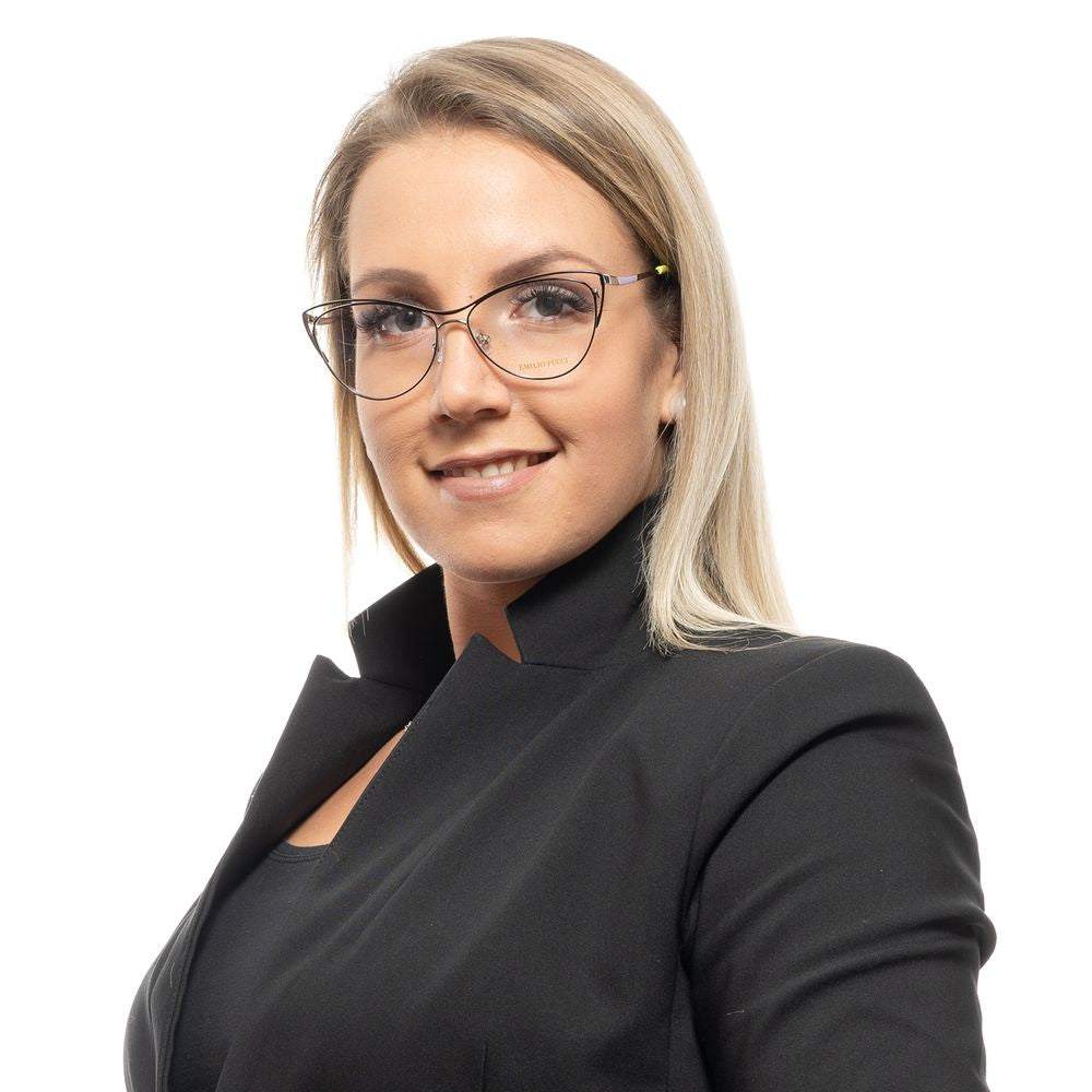 Emilio Pucci Black Metal Glasses (Frames)