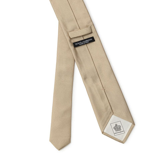 Dolce & Gabbana Gold Silk Ties & Bowty DO&-8245659-6 CM