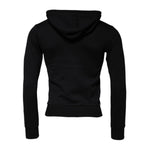 Dolce & Gabbana Black Logo Full Zip Hooded Sweatshirt Sweater TSH87731-44