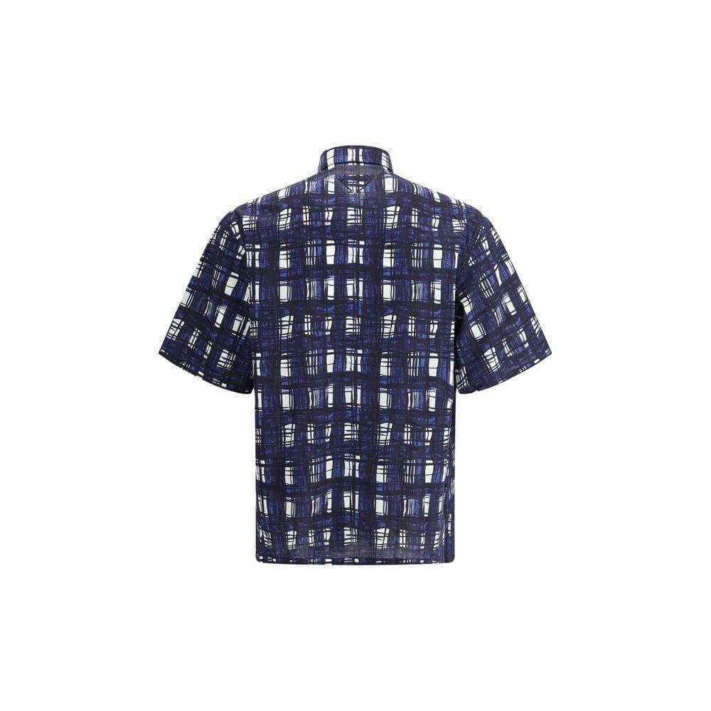 Prada Madras check pattern Shirt PR-UCS440SOOO16TJF0021-XL