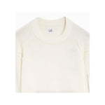 C.P. Company White Wool Sweater