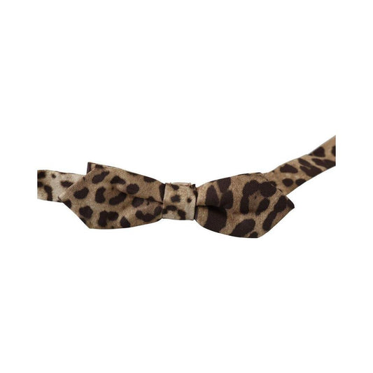 Dolce & Gabbana Brown Silk Ties & Bowty