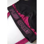 Plein Sport Black Fuchsia Logo Athlete Hannah Bra Underwear BIK1744-44