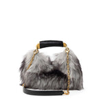 Tom Ford Gray Leather Handbag TOFO-8909662