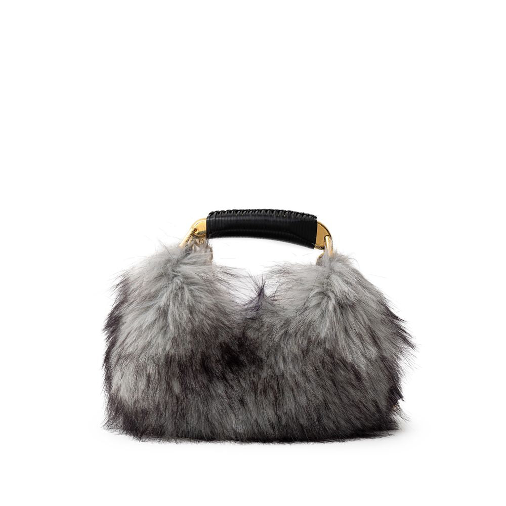 Tom Ford Gray Leather Handbag TOFO-8909662
