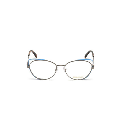 Emilio Pucci Gray Metal Frames