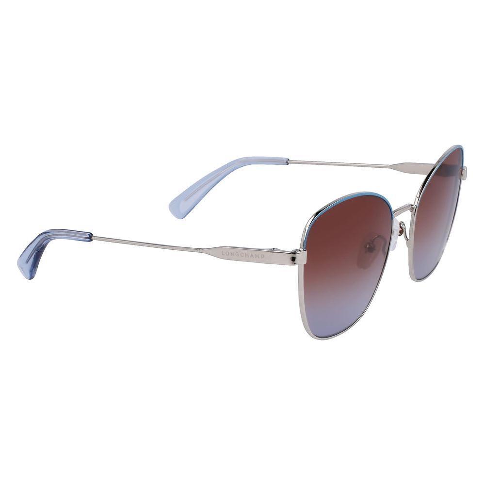 Longchamp Gray Metal Sunglasses LOLO164S043AC