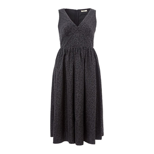 Lardini Elegant Black Polyethylene Dress LA-1151676-IT40|S