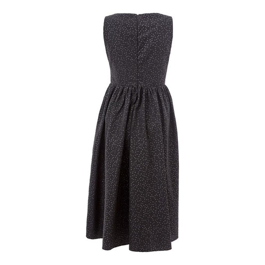 Lardini Elegant Black Polyethylene Dress LA-1151676-IT40|S