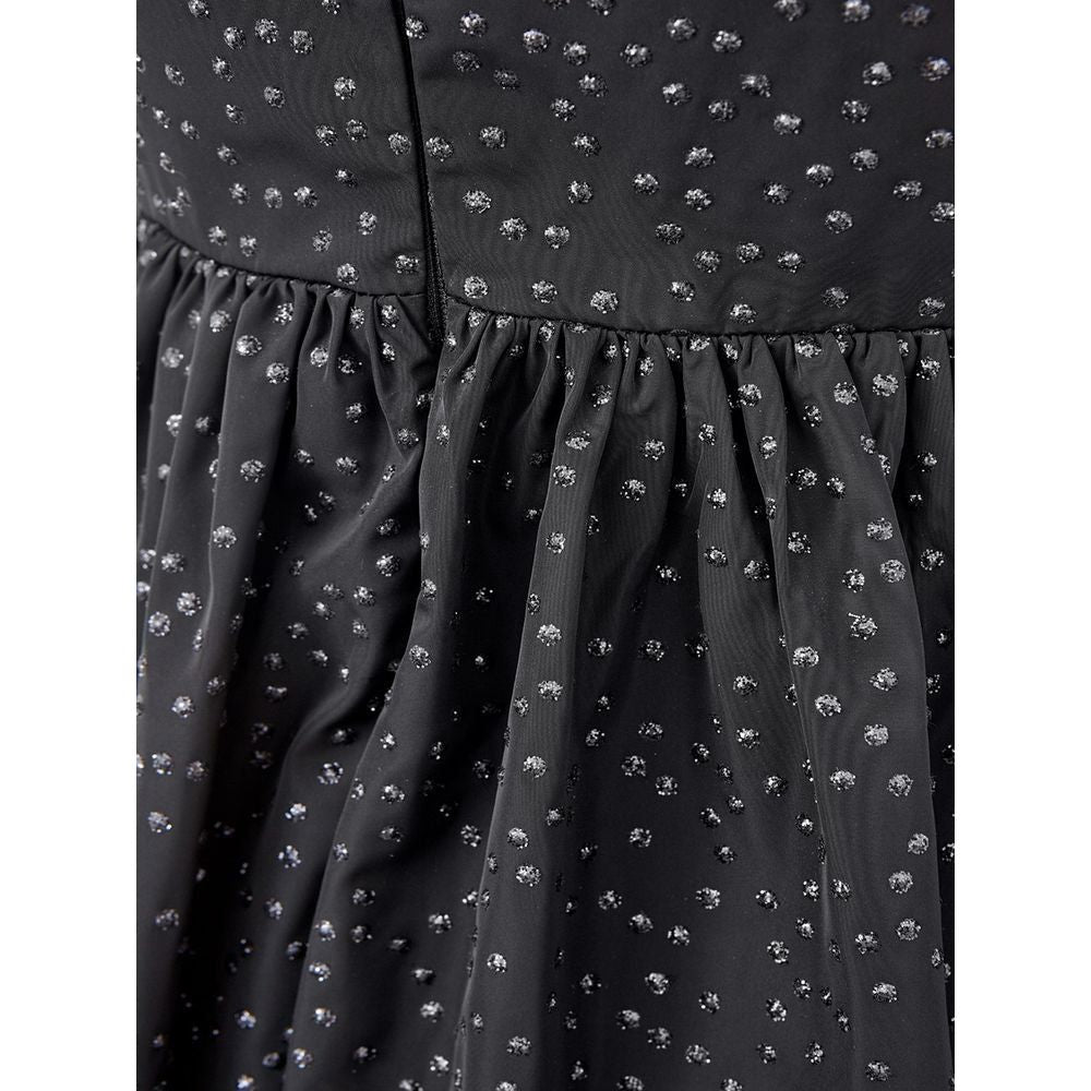 Lardini Elegant Black Polyethylene Dress LA-1151676-IT40|S