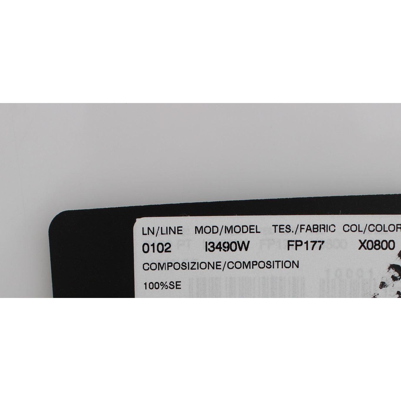 بنطلون كابري حريري متعدد الألوان بنقشة زهور من دولتشي آند غابانا