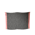 Dolce & Gabbana Black White Polka Dots Fringes Wrap Scarf MS7159
