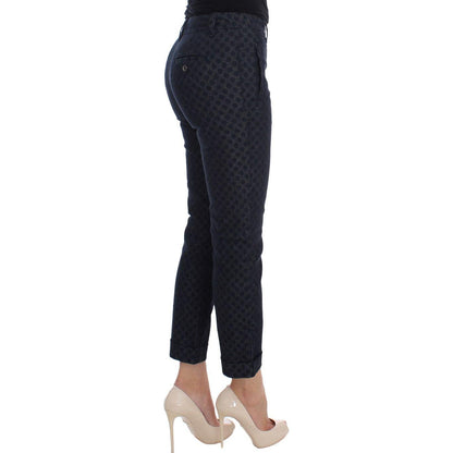 Dolce & Gabbana Polka Dotted Slim Capris Jeans