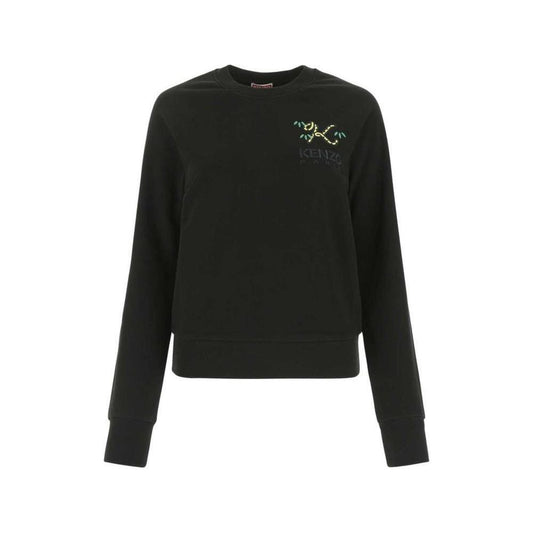 Kenzo Black Cotton Sweater KE-1342-S