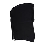 Dolce & Gabbana Black Wool Whole Head Wrap Balaclava Hat HAT9729