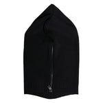 Dolce & Gabbana Black Wool Whole Head Wrap Balaclava Hat HAT9729