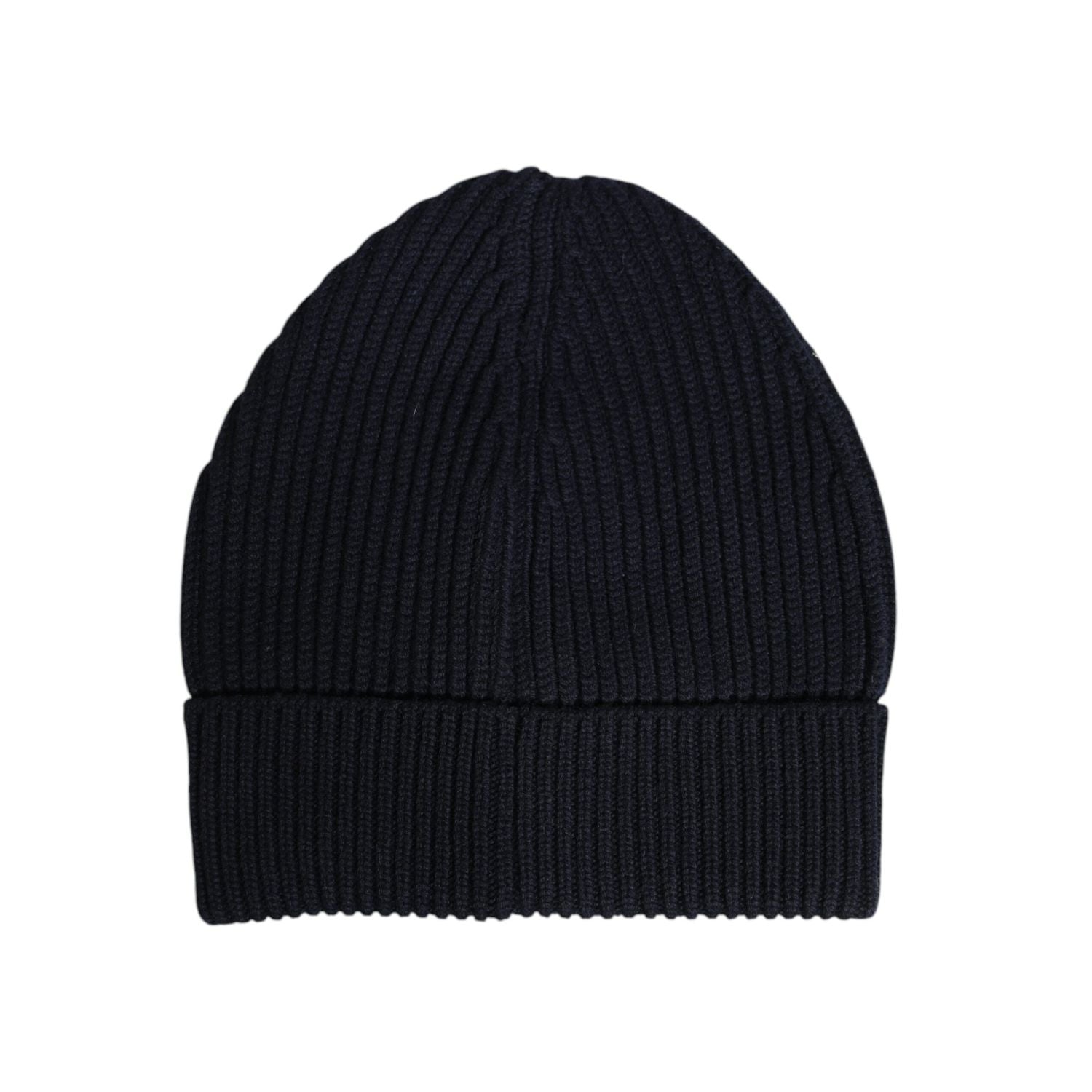 Dolce & Gabbana Black Cashmere Knitted Winter Beanie Hat