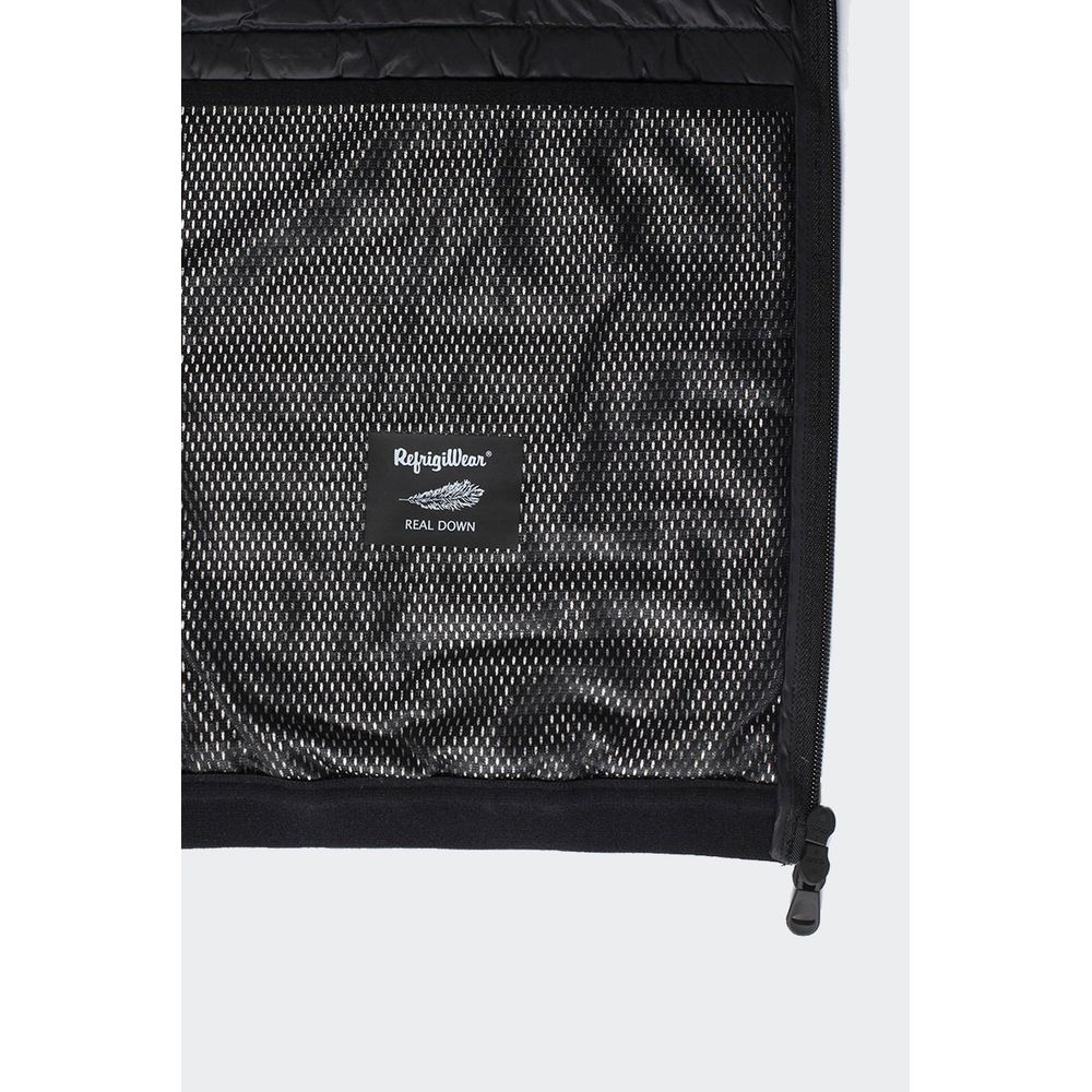 Refrigiwear Blue Nylon Men Vest with Down Padding