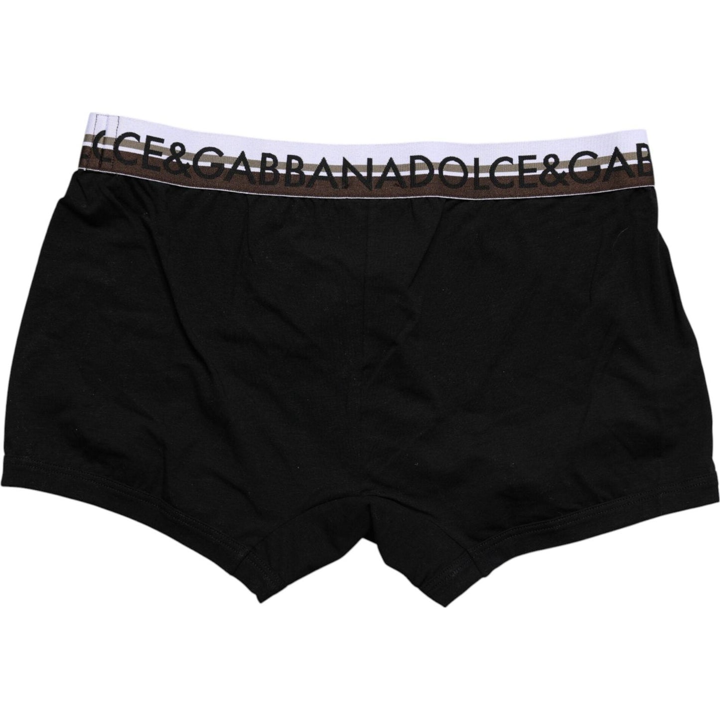 Dolce & Gabbana Black Cotton Stretch Regular Boxer Underwear BIK1203-3