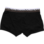 Dolce & Gabbana Black Cotton Stretch Regular Boxer Underwear BIK1203-3