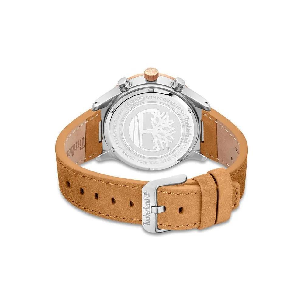 Timberland Brown Leather Watch