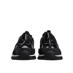 Dolce & Gabbana Black Mesh Sorrento Trekking Sneakers Shoes MV7153#3-39.5
