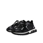 Dolce & Gabbana Black Mesh Sorrento Trekking Sneakers Shoes MV7153#1-39