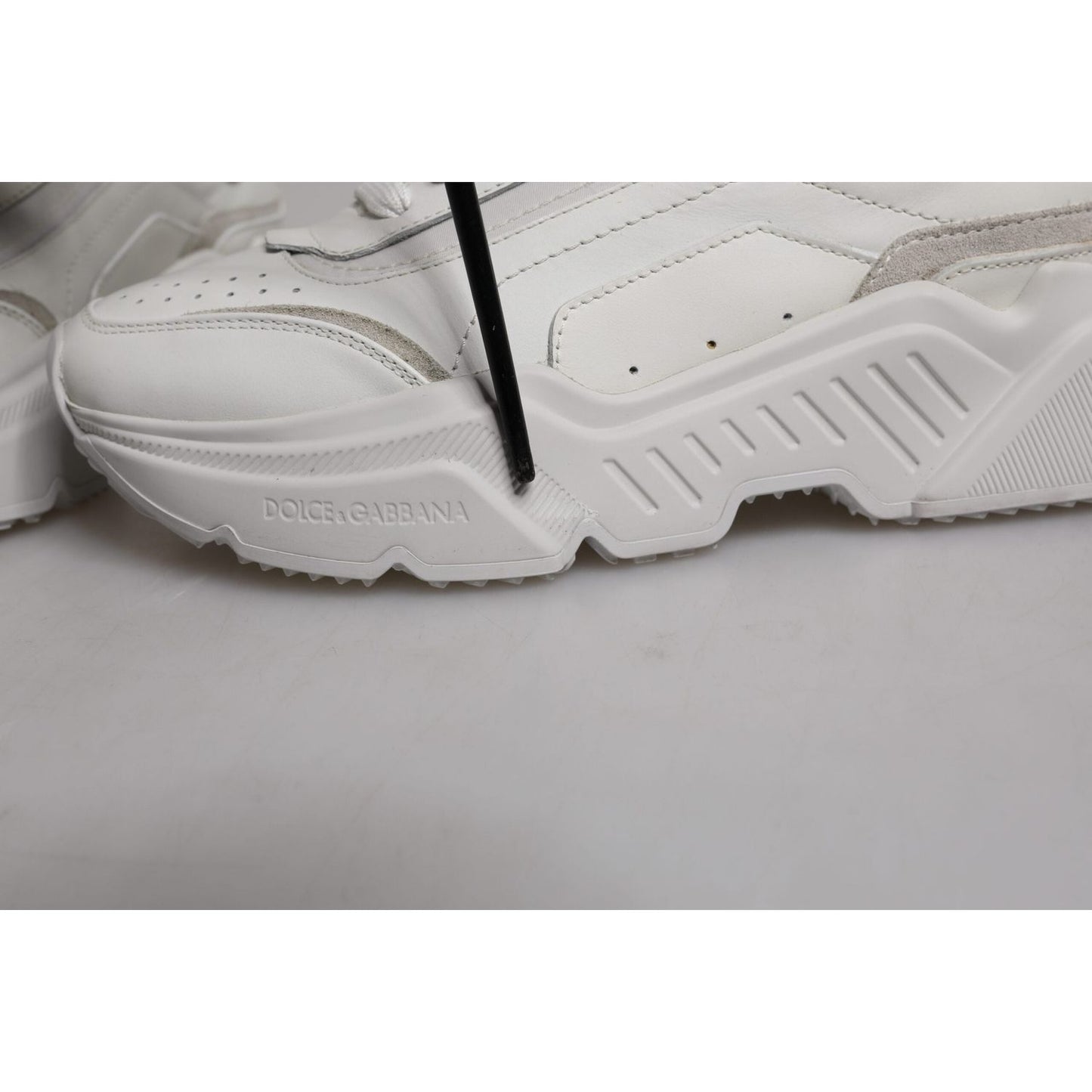 Dolce & Gabbana White Daymaster Low Top Sneakers Shoes