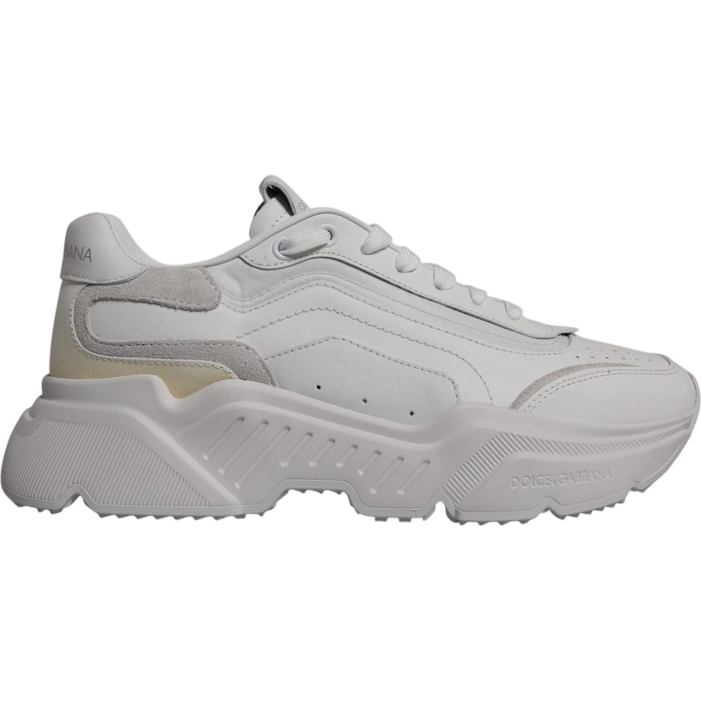 Dolce & Gabbana White Daymaster Low Top Sneakers Shoes