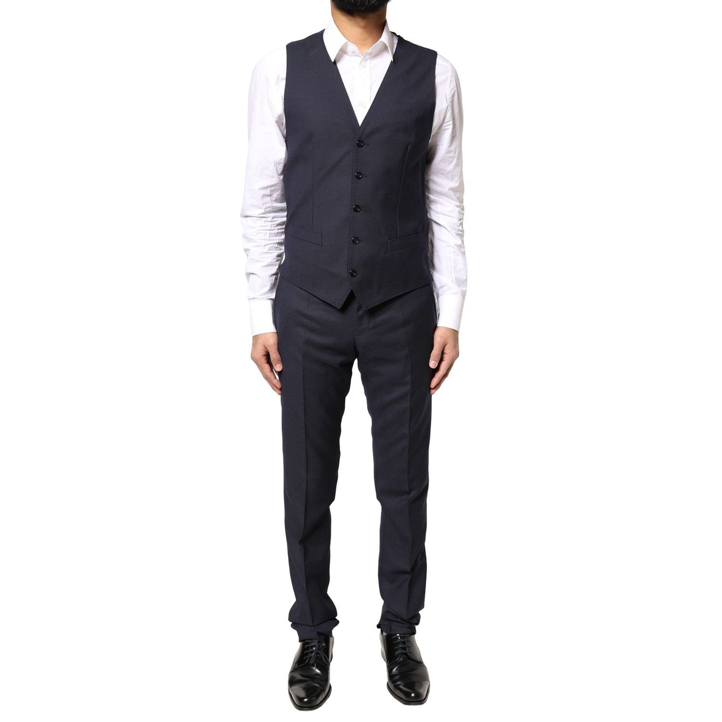 Dolce & Gabbana Black Fantasy MARTINI 3 Piece Formal Suit
