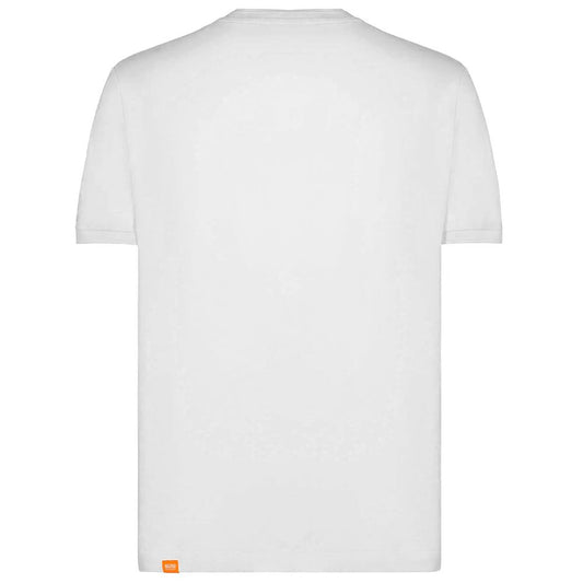 Suns White Cotton T-Shirt SU-15069-XXL