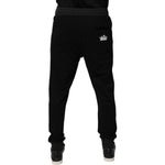 Dolce & Gabbana Black Logo Men Jogger Cotton Sweatpants Pants