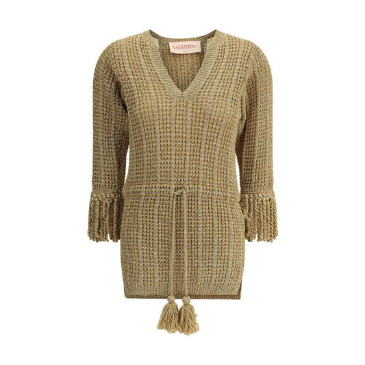 Valentino Lurex knit short Dress VA-6B0KC65A99NG70-M